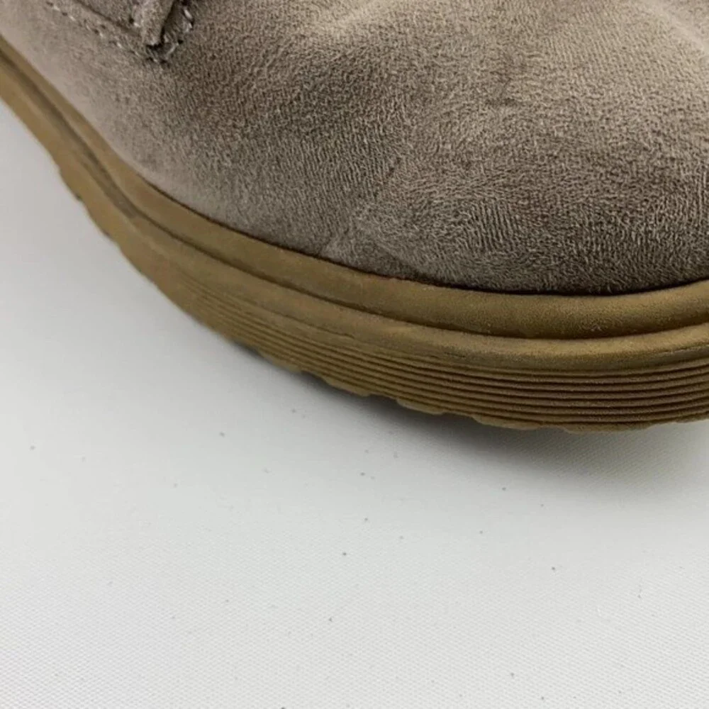 Gap Ankle Combat Boots Girls Size 4 Faux Fur Zip Up Casual Outdoors